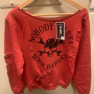 The Drive clothing sweatshirt/ Nobody Cares Work Harder